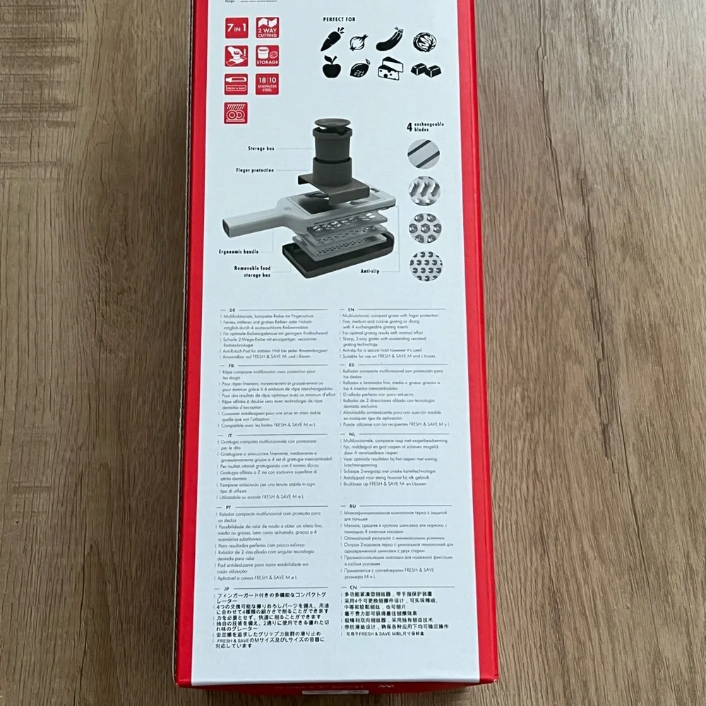 ZWILLING Henckels Z-CUT MULTI‎ GRATER/MANDOLINE NWT